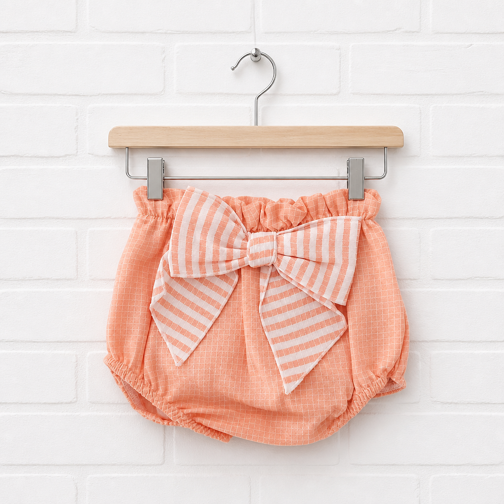 Ensemble Fille Élégant Fait Main – Tenue Petite Fille Premium